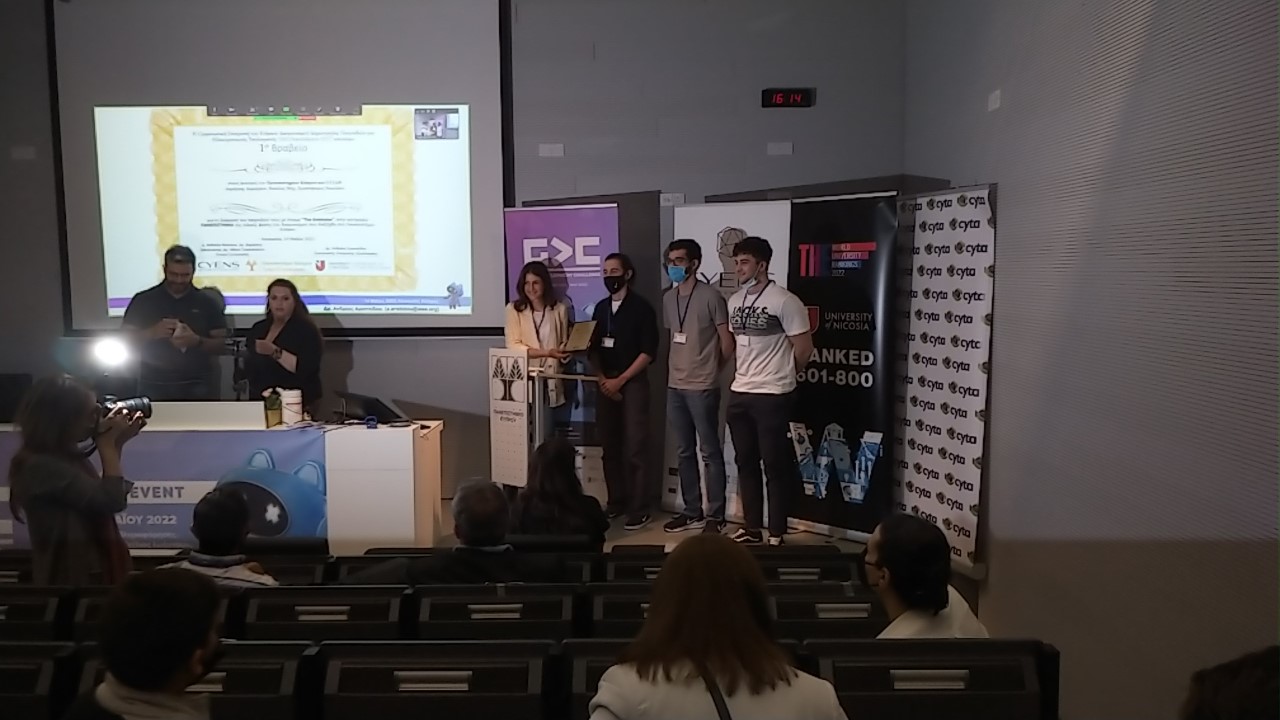 UCLan Cyprus wins first place in Logipegnion computer games development competition